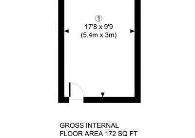 Space House Service Office Suite 1 Floorplan