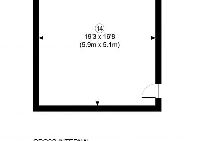 Space House Service Office Suite 14 Floorplan