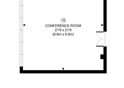 Space House Service Office Suite 15 Floorplan
