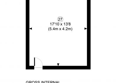 Space House Service Office Suite 27 Floorplan