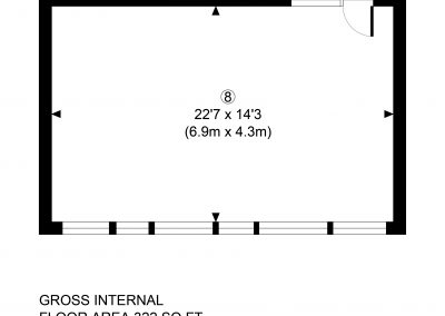 Space House Service Office Suite 8 Floorplan